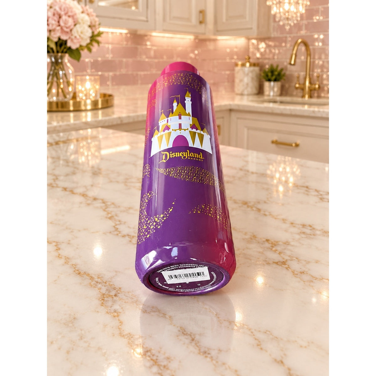 Starbucks Disneyland Resort 2023 Stainless Steel Bottle 20oz Pink Purple NWT
