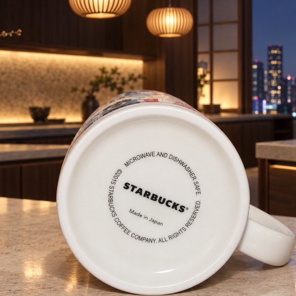 Starbucks Tokyo Japan City Mug  Limited Edition 14oz Coffee Cup