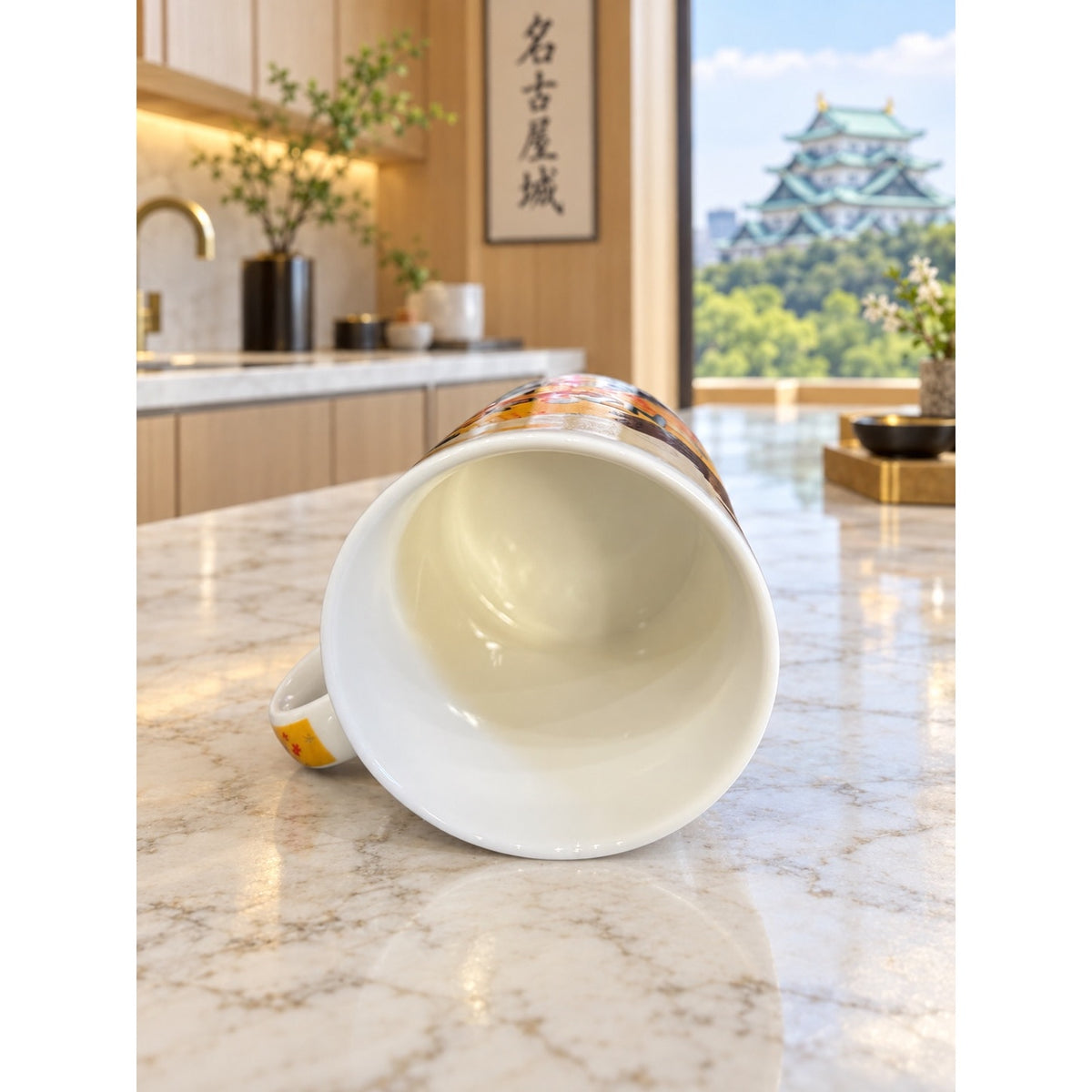Starbucks Nagoya Japan 2012 City Mug Shachihoko Castle Made in Japan