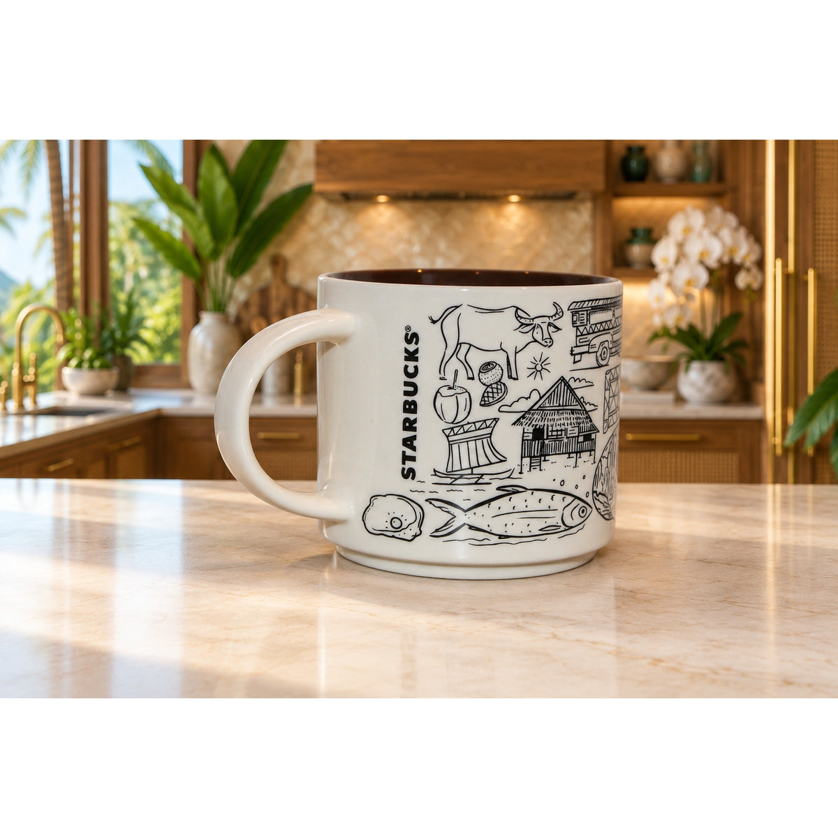 Starbucks Philippines 2 Summer Edition Been There Series Mug NWT Rare HTF