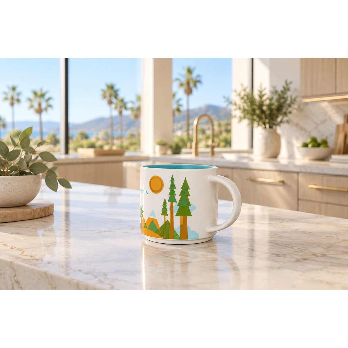 Starbucks YAH California You Are Here Collection Mug