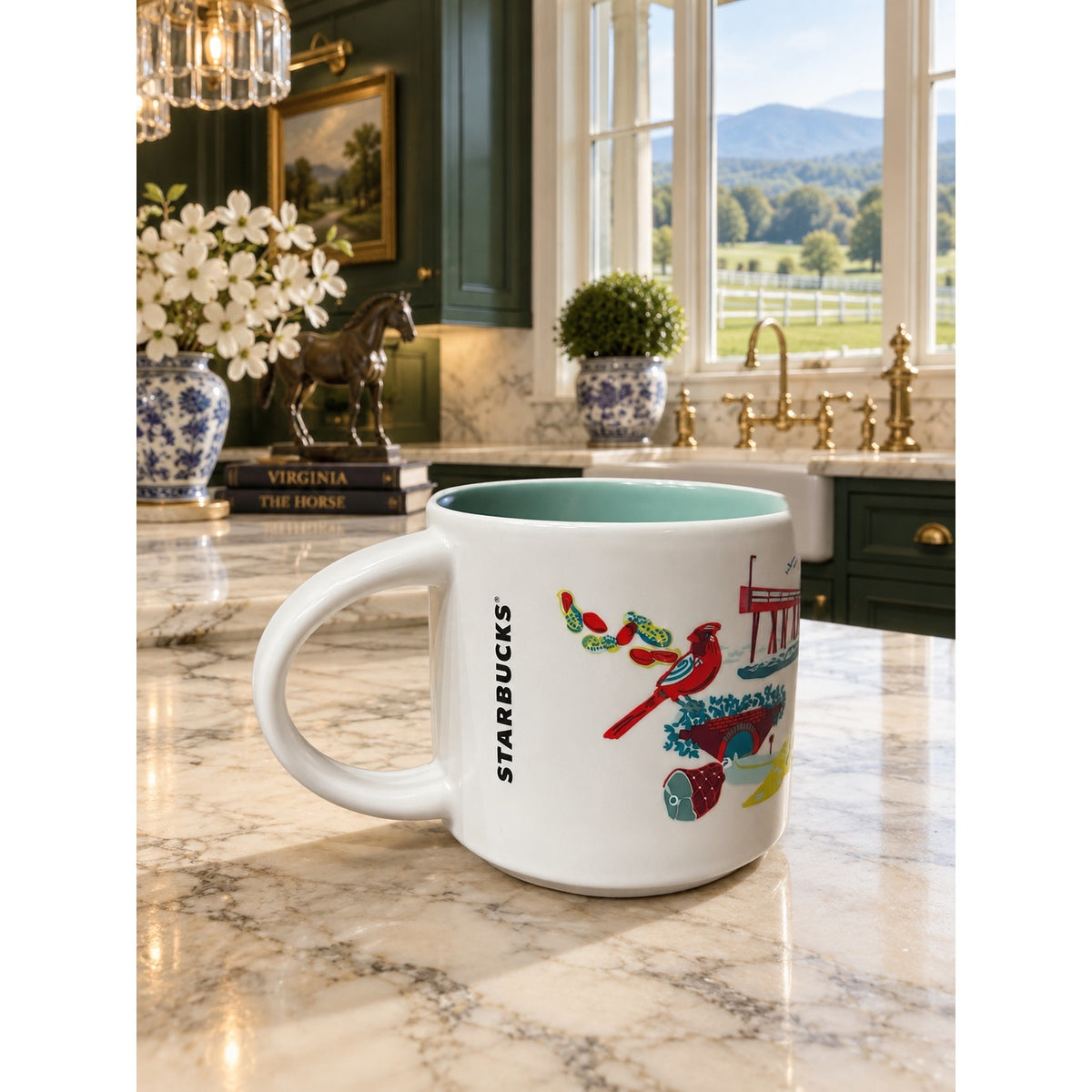 Starbucks Virginia Discovery Series Mug 14 Oz Ceramic Destination Cup 2024