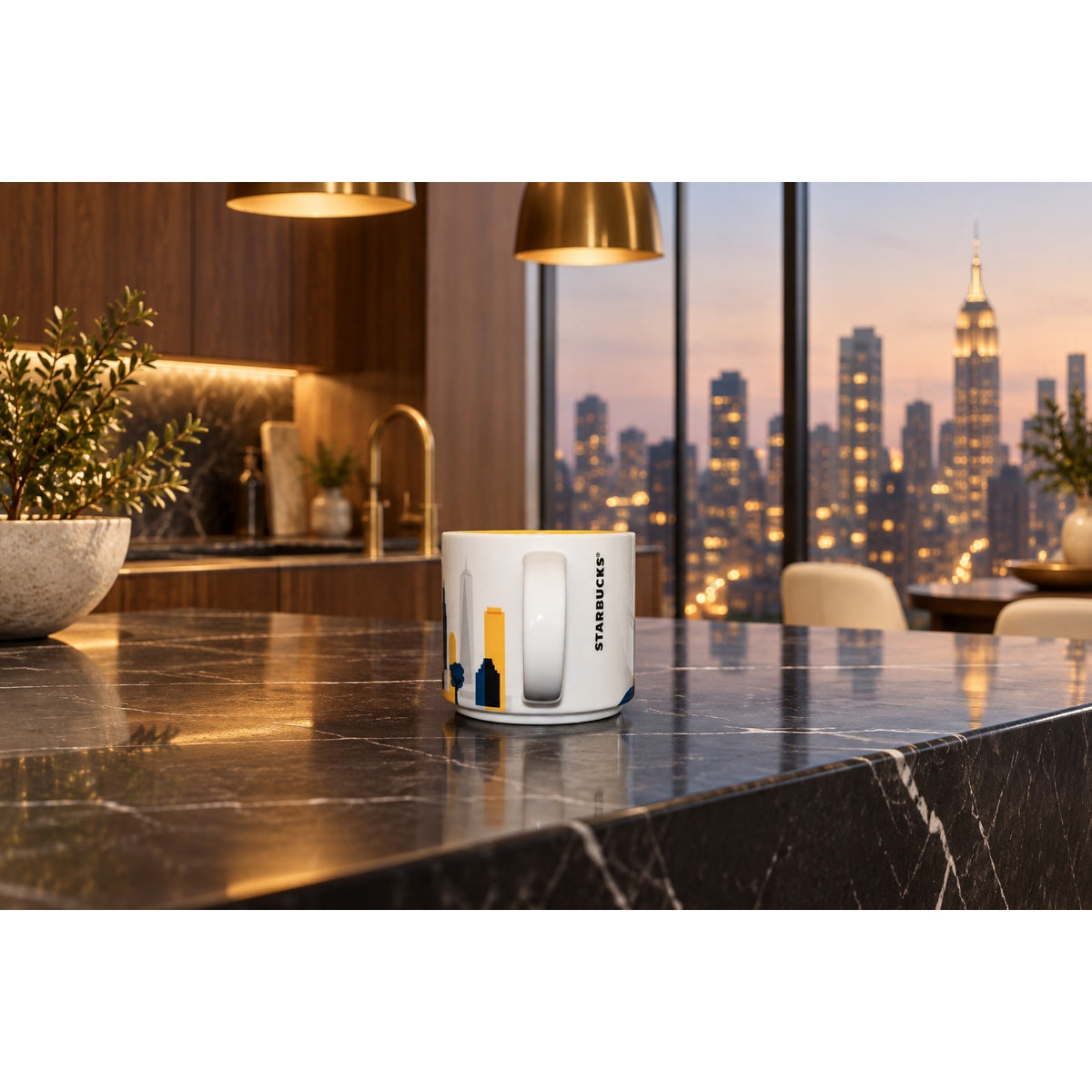Starbucks New York You Are Here Mug 14oz EUC City Series EUC