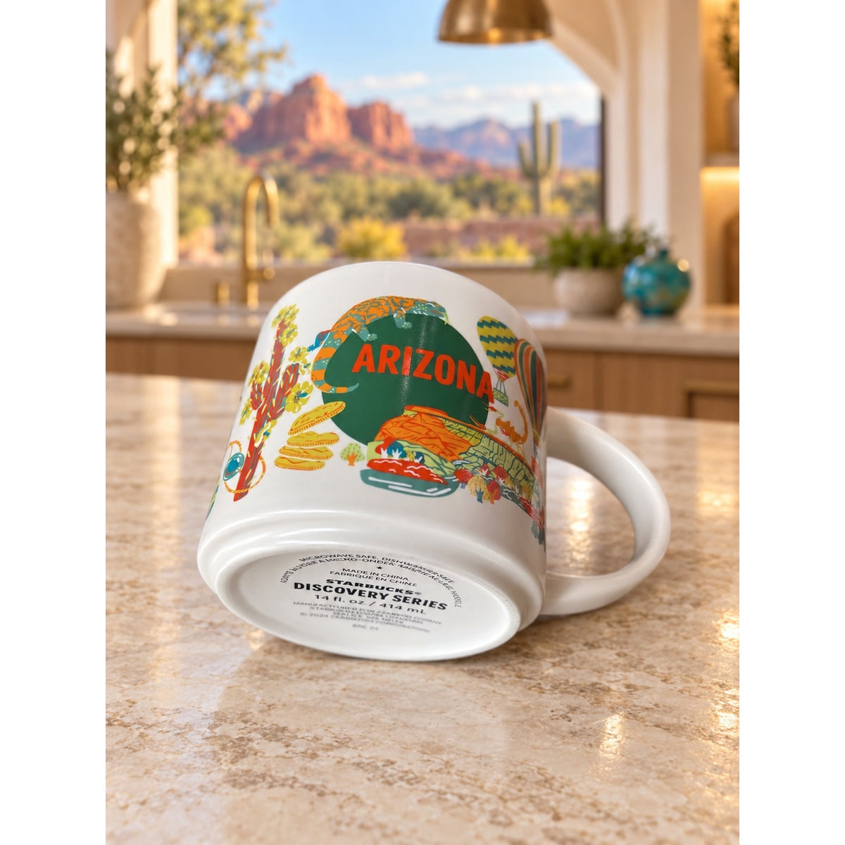 Starbucks Arizona Discovery Series Mug 2024 14oz Ceramic Coffee Cup NWT/BOX