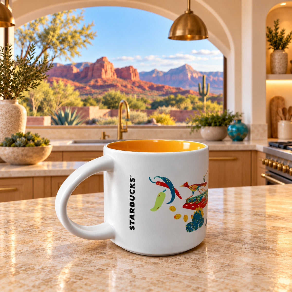 Starbucks Arizona Discovery Series Mug 2024 14oz Ceramic Coffee Cup NWT/BOX