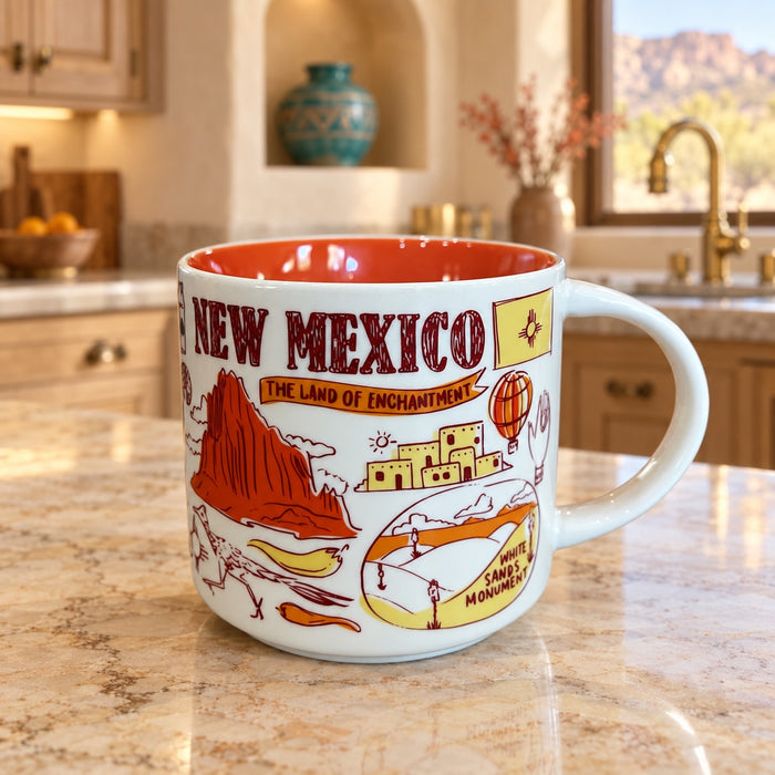 Starbucks New Mexico Been There Series 14oz Coffee Mug New with Tags