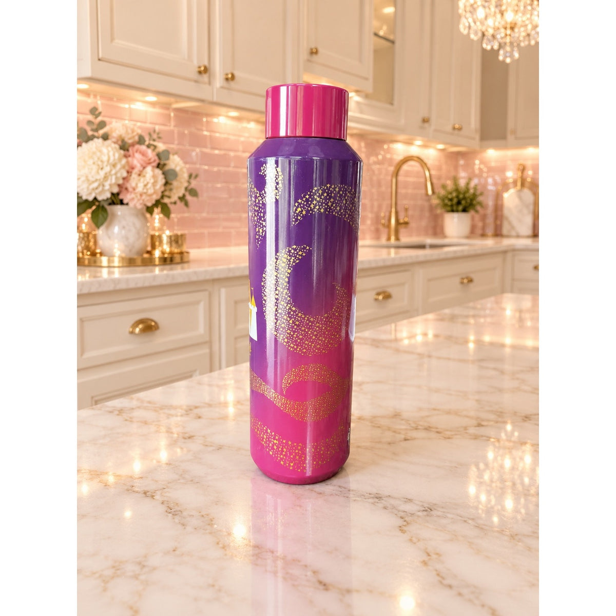 Starbucks Disneyland Resort 2023 Stainless Steel Bottle 20oz Pink Purple NWT