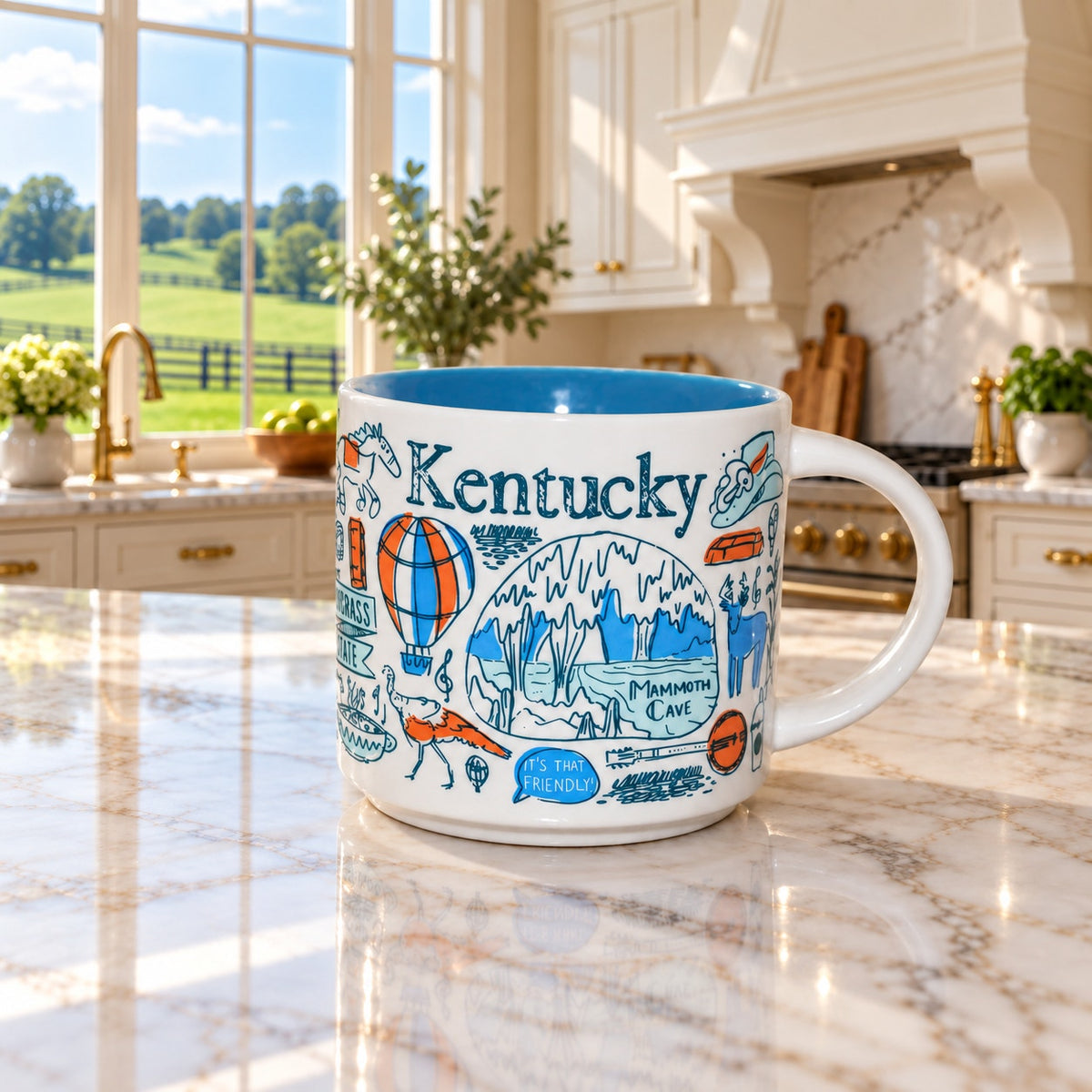 Starbucks Kentucky Been There Series Mug 14oz Across the Globe BTS NWT